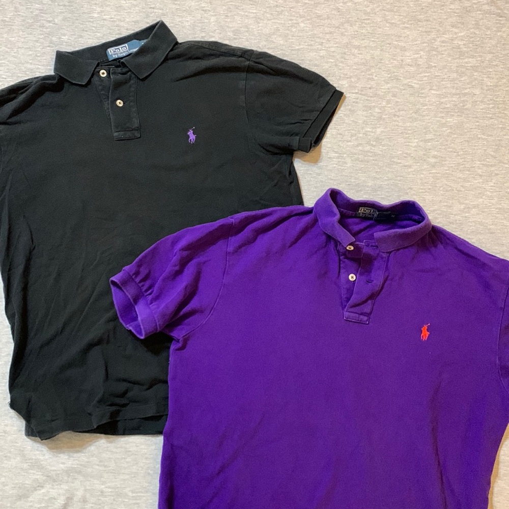 Bundle Polo collared shirts